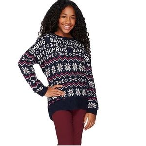 NEW Aeropostale Christmas Holiday Sweater L NWOT